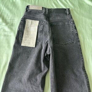 Everlane way high black jeans